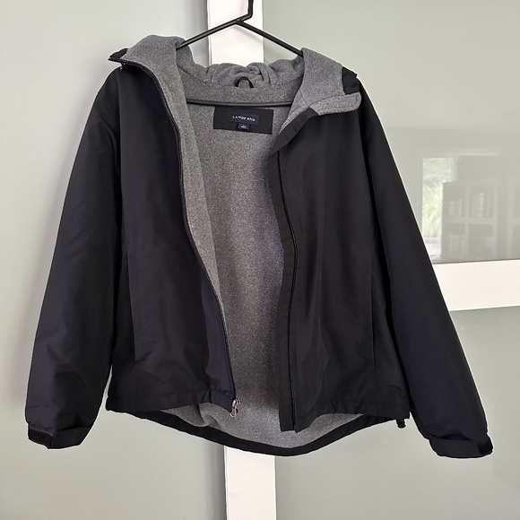 Lands End fleece lined jacket M - Picture 1 of 4